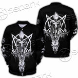 Baphomet Goat Head SED-1067 Button Jacket