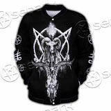 Baphomet Goat Head SED-1067 Button Jacket