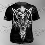 Baphomet Goat Head SED-1067 Unisex T-shirt