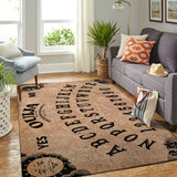 Gothic Ouija Board SED-1068 Area Rug