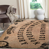 Gothic Ouija Board SED-1068 Area Rug