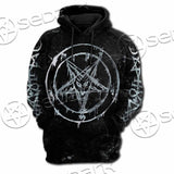 Baphomet Pentagram SED-1070 Hoodie & Zip Hoodie Raglan