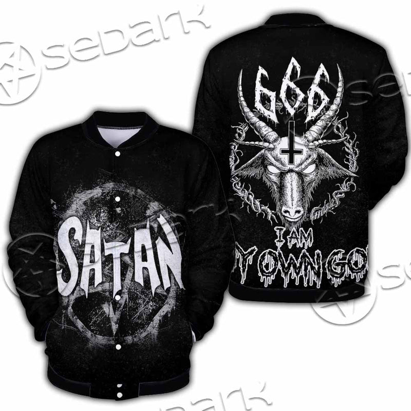 My Own God 666 SED-1071 Button Jacket