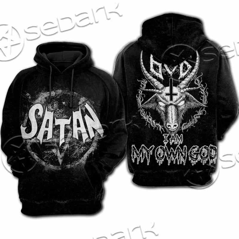 My Own God 666 SED-1071 Hoodie & Zip Hoodie Raglan