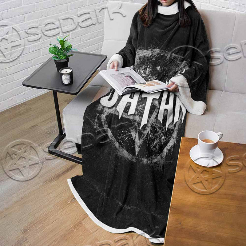 My Own God 666 SED-1071 Sleeved Blanket