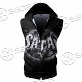 My Own God 666 SED-1071 Zip Sleeveless Hoodie
