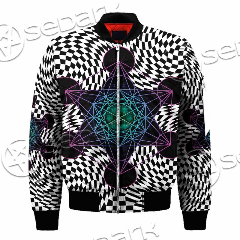 Psychedelic Metatron'S Cube SED-1072 Jacket