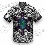 Psychedelic Metatron'S Cube SED-1072 Shirt Allover