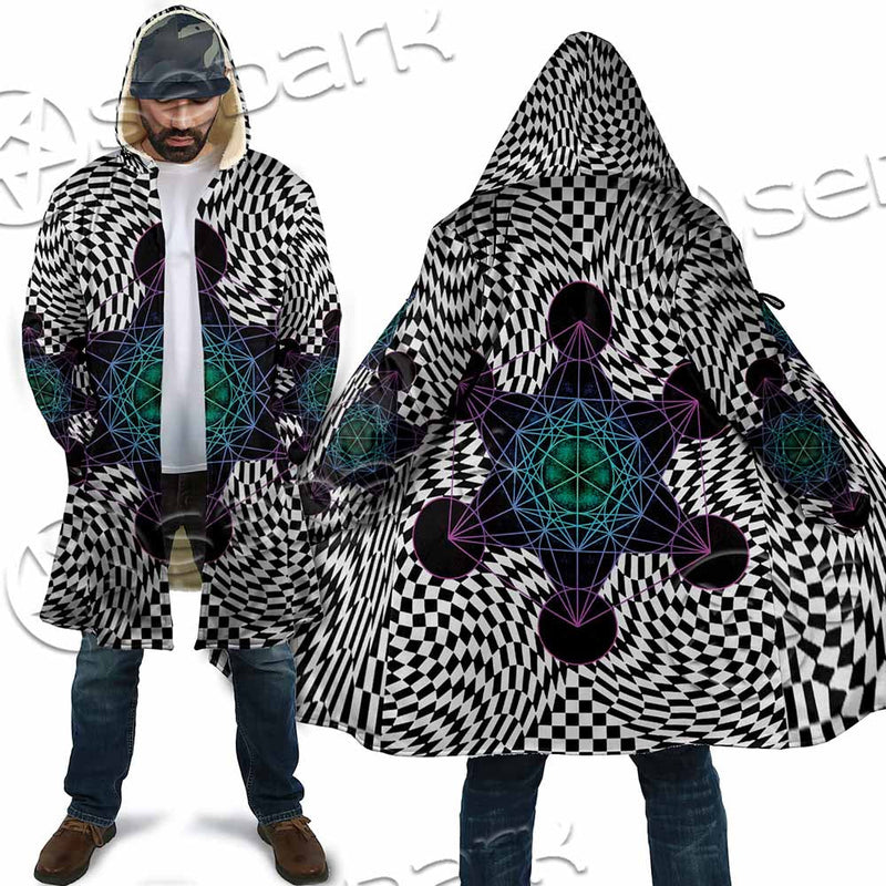 Psychedelic Metatron'S Cube SED-1072 Cloak