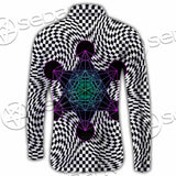 Psychedelic Metatron'S Cube SED-1072 Shirt Allover