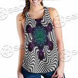 Psychedelic Metatron'S Cube SED-1072 Women Tank Top
