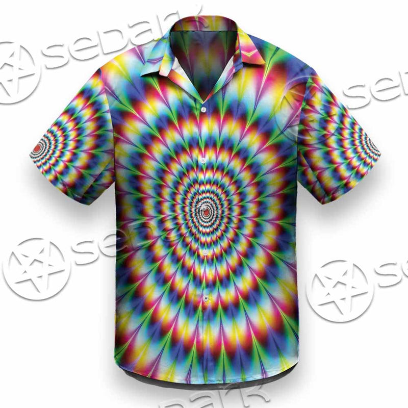 Psychedelic Optical Illusions SED-1073 Shirt Allover