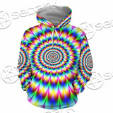 Psychedelic Optical Illusions SED-1073 Hoodie & Zip Hoodie