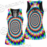 Psychedelic Optical Illusions SED-1073 Women Tank Top