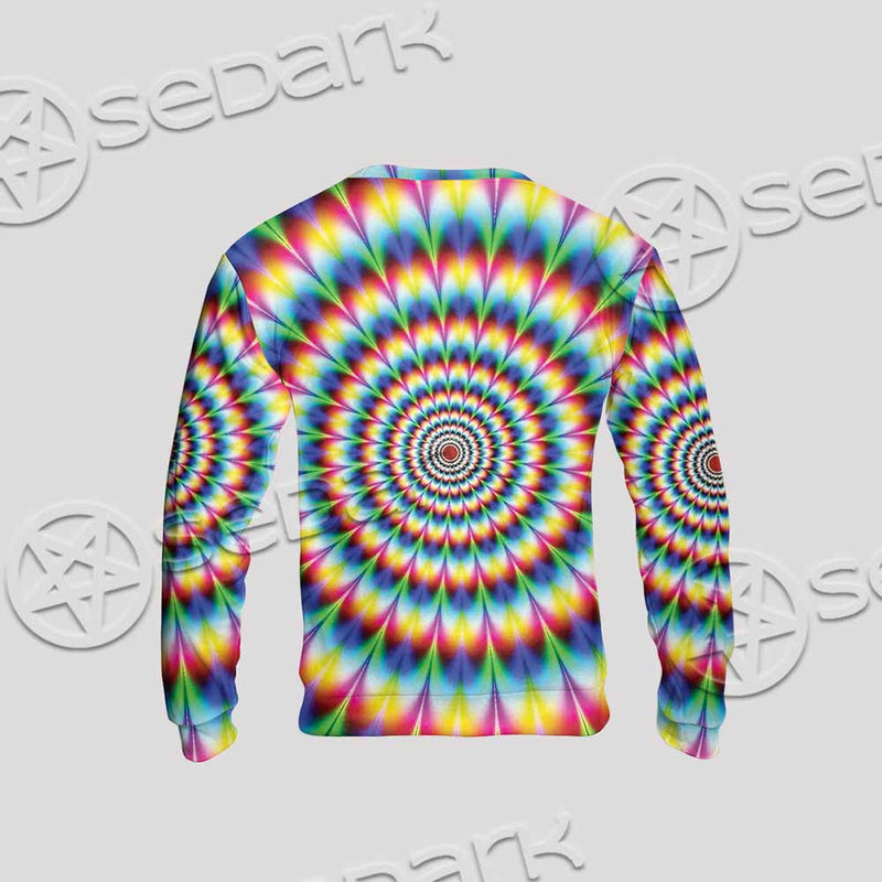 Psychedelic Optical Illusions SED-1073 Unisex Sweatshirt