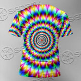 Psychedelic Optical Illusions SED-1073 Unisex T-shirt