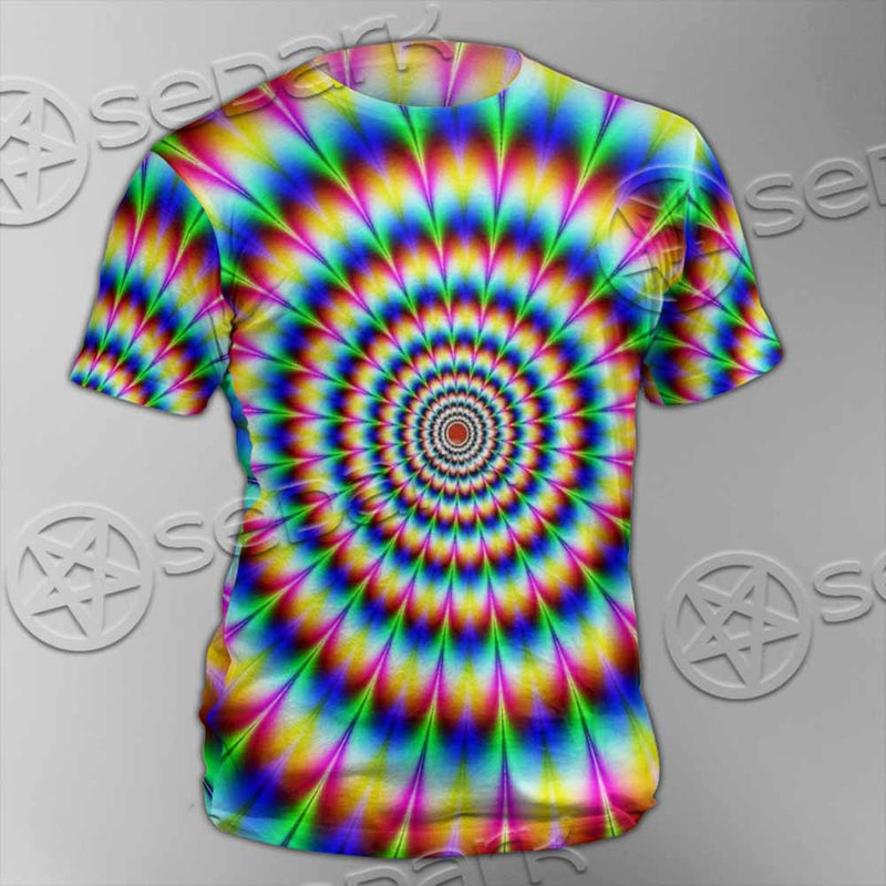 Psychedelic Optical Illusions SED-1073 Unisex T-shirt