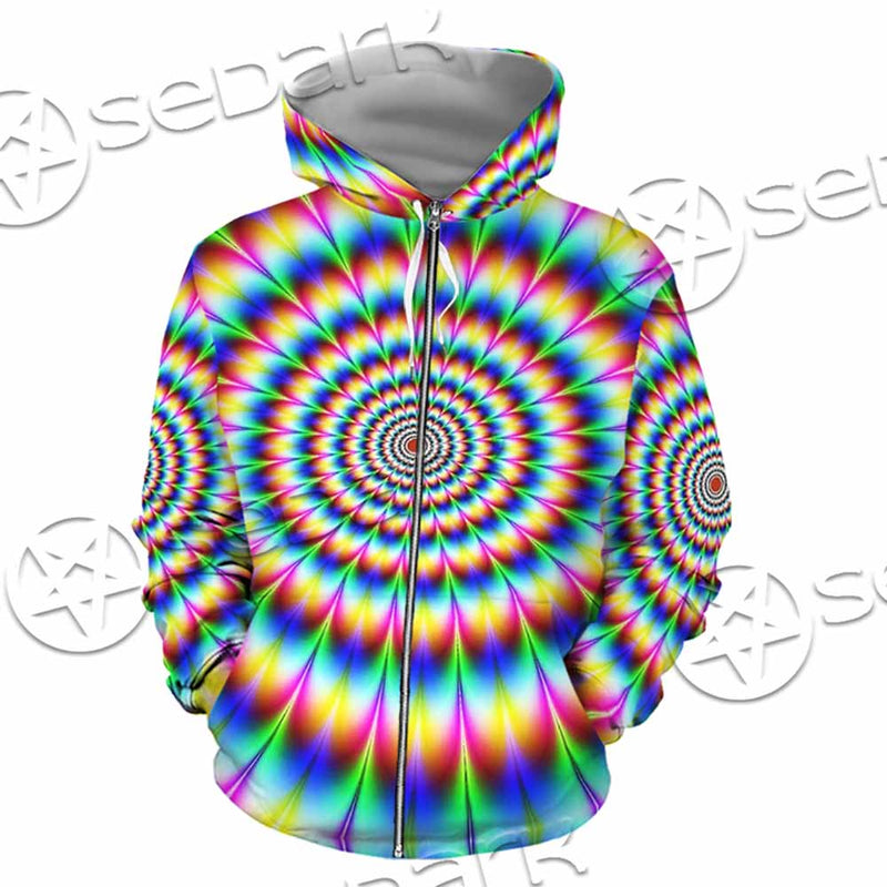 Psychedelic Optical Illusions SED-1073 Hoodie & Zip Hoodie