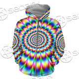 Psychedelic Optical Illusions SED-1073 Hoodie & Zip Hoodie
