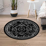 Fields Of The Nephilim Goth Music SED-1074 Round Carpet