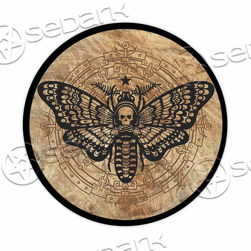 Moth Dead Head SED-1076 Round Carpet