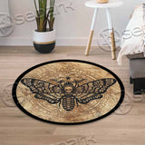 Moth Dead Head SED-1076 Round Carpet