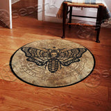 Moth Dead Head SED-1076 Round Carpet