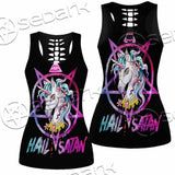 Unicorn Hail Satan SED-1078 Women Tank Top