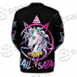 Unicorn Hail Satan SED-1078 Button Jacket