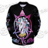 Unicorn Hail Satan SED-1078 Button Jacket