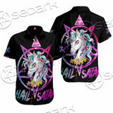 Unicorn Hail Satan SED-1078 Shirt Allover