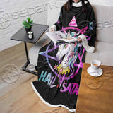 Unicorn Hail Satan SED-1078 Sleeved Blanket