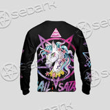 Unicorn Hail Satan SED-1078 Unisex Sweatshirt