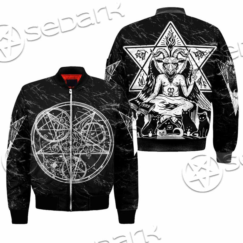Baphomet With Cat SED-1079 Jacket