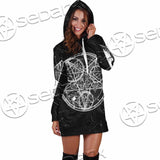Baphomet With Cat SED-1079 Hoodie Dress