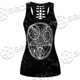 Baphomet With Cat SED-1079 Women Tank Top