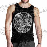 Baphomet With Cat SED-1079 Men Tank-tops