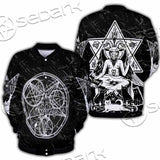 Baphomet With Cat SED-1079 Button Jacket