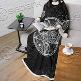 Baphomet With Cat SED-1079 Sleeved Blanket