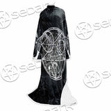 Baphomet With Cat SED-1079 Sleeved Blanket