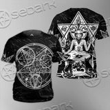 Baphomet With Cat SED-1079 Unisex T-shirt