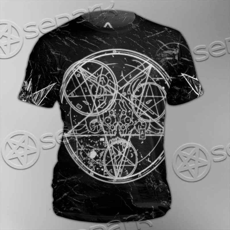 Baphomet With Cat SED-1079 Unisex T-shirt