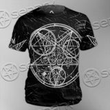 Baphomet With Cat SED-1079 Unisex T-shirt