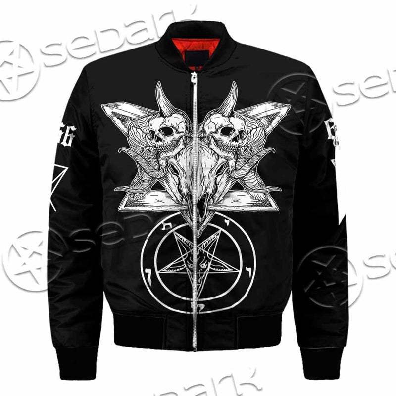 Skull Baphomet Satanism SED-1080 Jacket