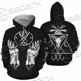 Lucifer Inverted Cross SED-1081 Hoodie & Zip Hoodie