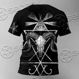 Lucifer Inverted Cross SED-1081 Unisex T-shirt