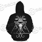 Lucifer Inverted Cross SED-1081 Hoodie & Zip Hoodie