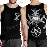 Baphomet Sigil SED-1082 Men Tank-tops