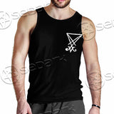 Baphomet Sigil SED-1082 Men Tank-tops