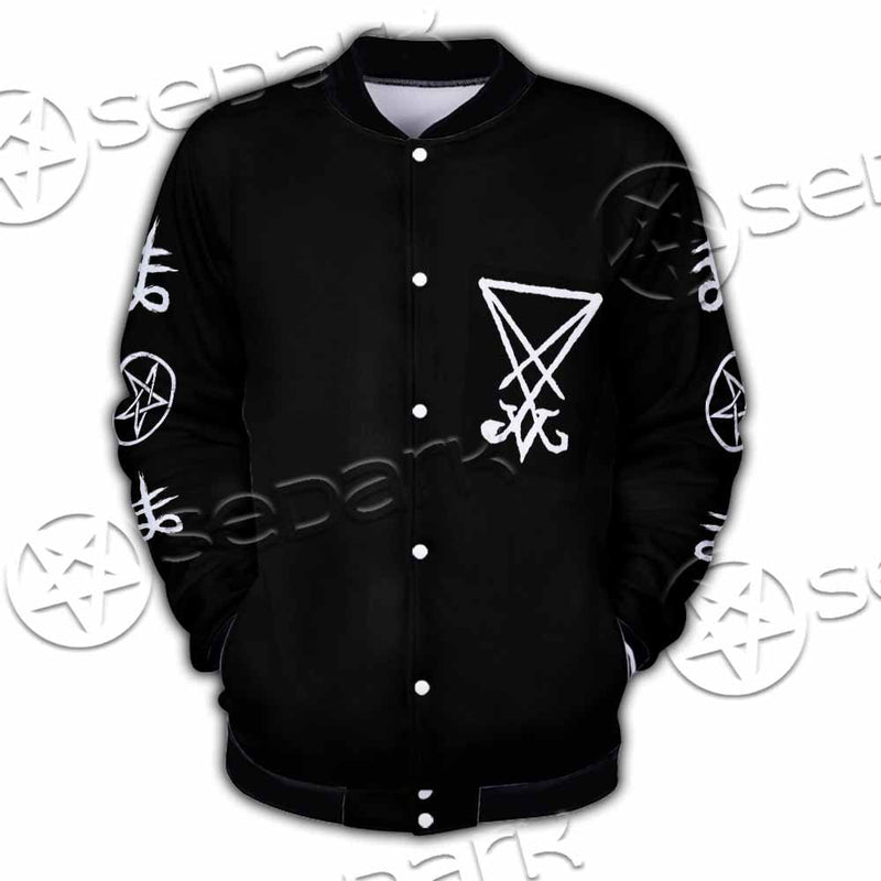 Baphomet Sigil SED-1082 Button Jacket